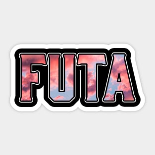 FUTA - Pink Clouds Sticker